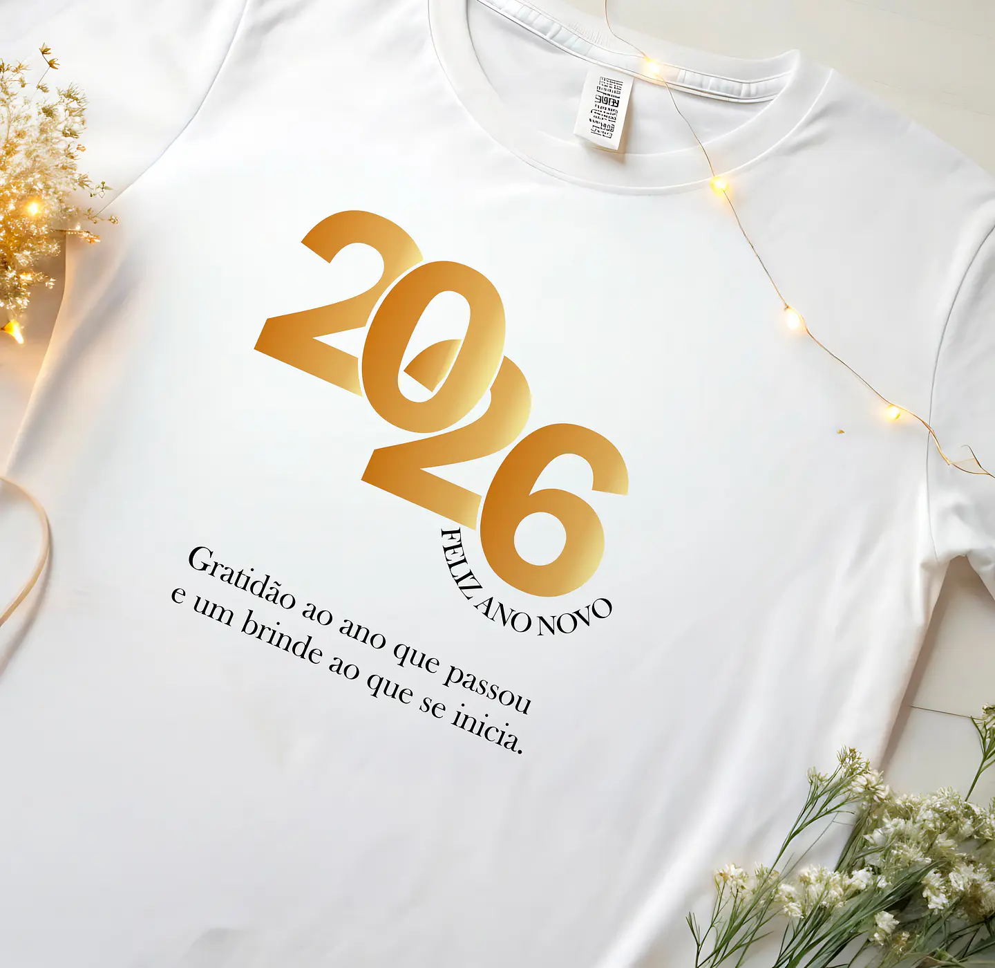 14 Artes para Camisa ou Body Ano Novo 2026 Arquivo Editável  6