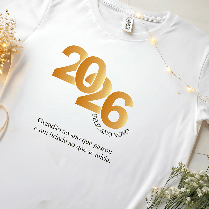 14 Artes para Camisa ou Body Ano Novo 2026 Arquivo Editável  6