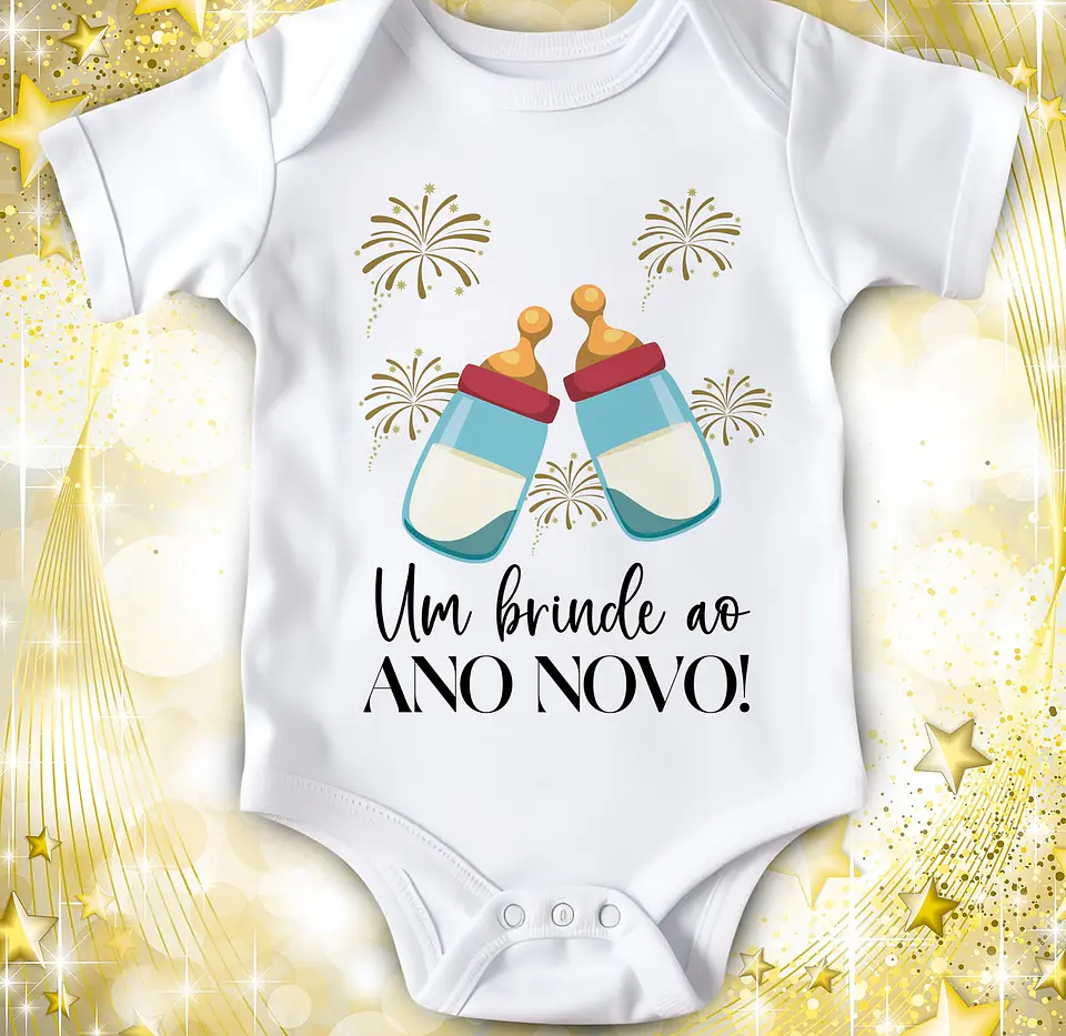 14 Artes para Camisa ou Body Ano Novo 2026 Arquivo Editável  7