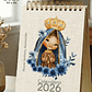 Arquivo Calendário de Mesa Santinhos 2026 Arquivo em Pdf  - Thumbnail 3