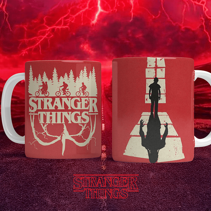 12 Artes para Caneca Stranger Things Arquivo em Png  11