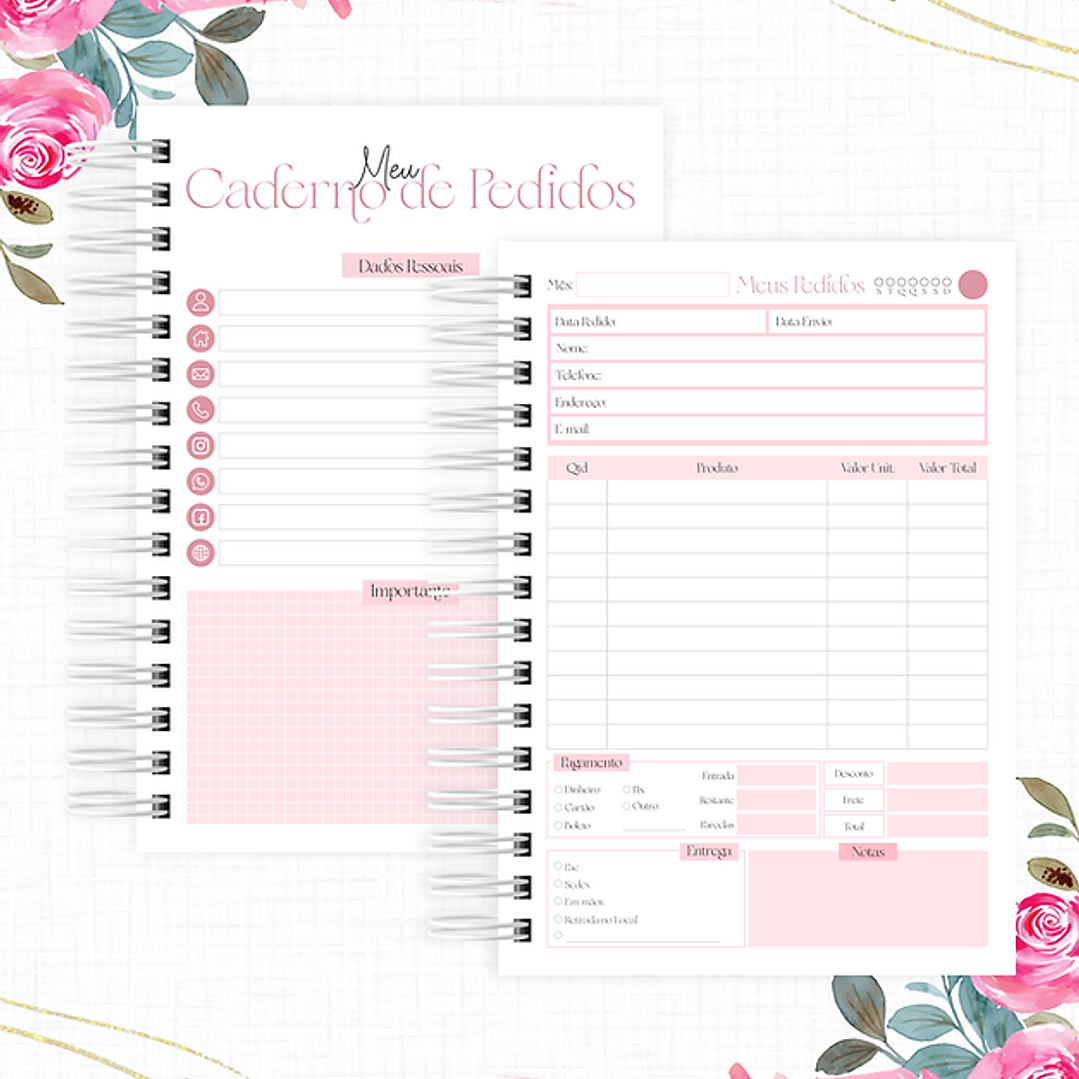 Coleção Digital Agendamentos 2026 Completa 6