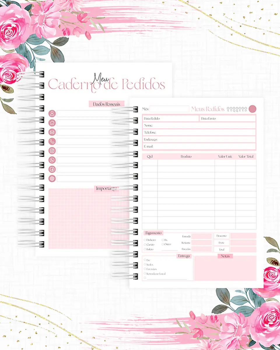 Coleção Digital Agendamentos 2026 Completa 6