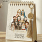 Arquivo Calendário de Mesa Santinhos 2026 Arquivo em Pdf  - Thumbnail 12