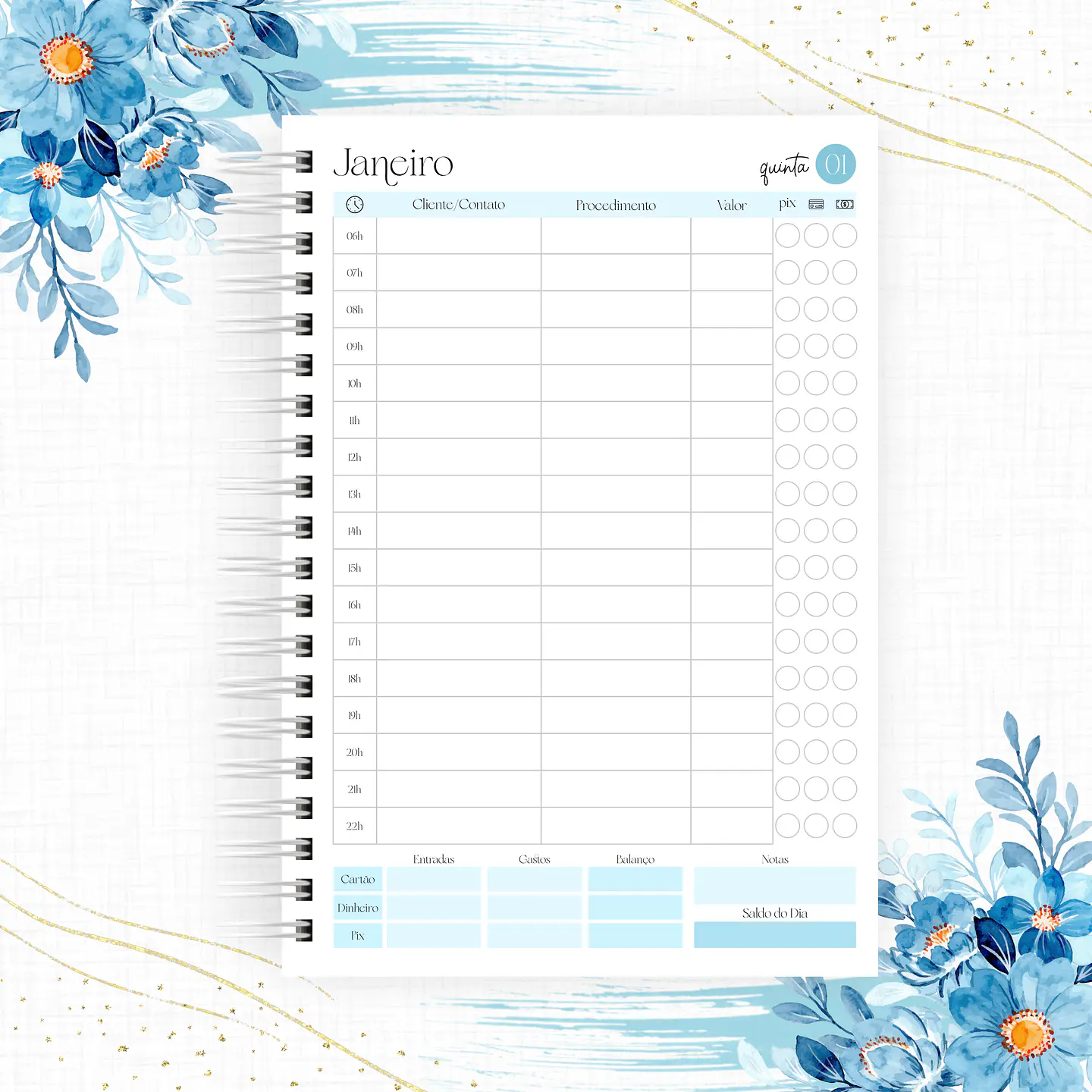 Coleção Digital Agendamentos 2026 Completa 10