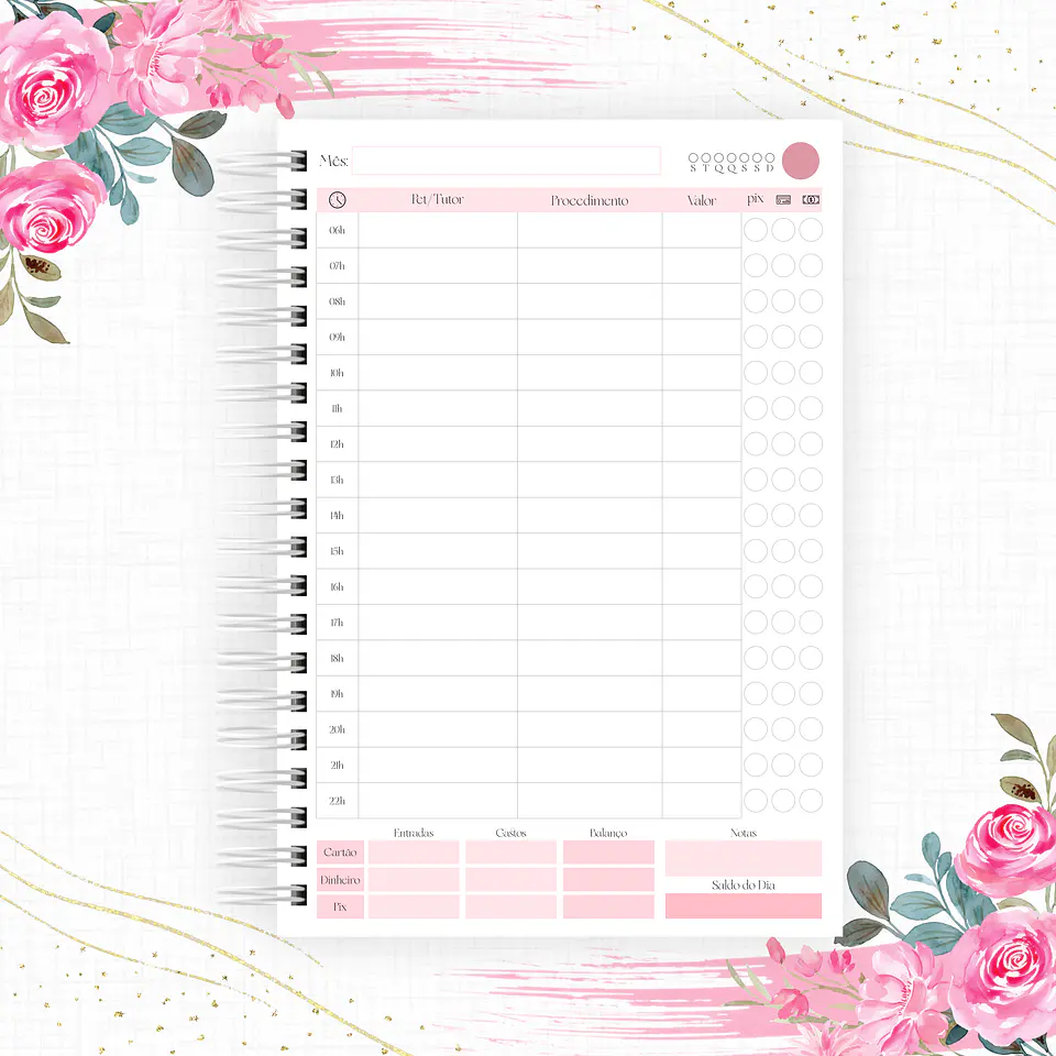 Coleção Digital Agendamentos 2026 Completa 12