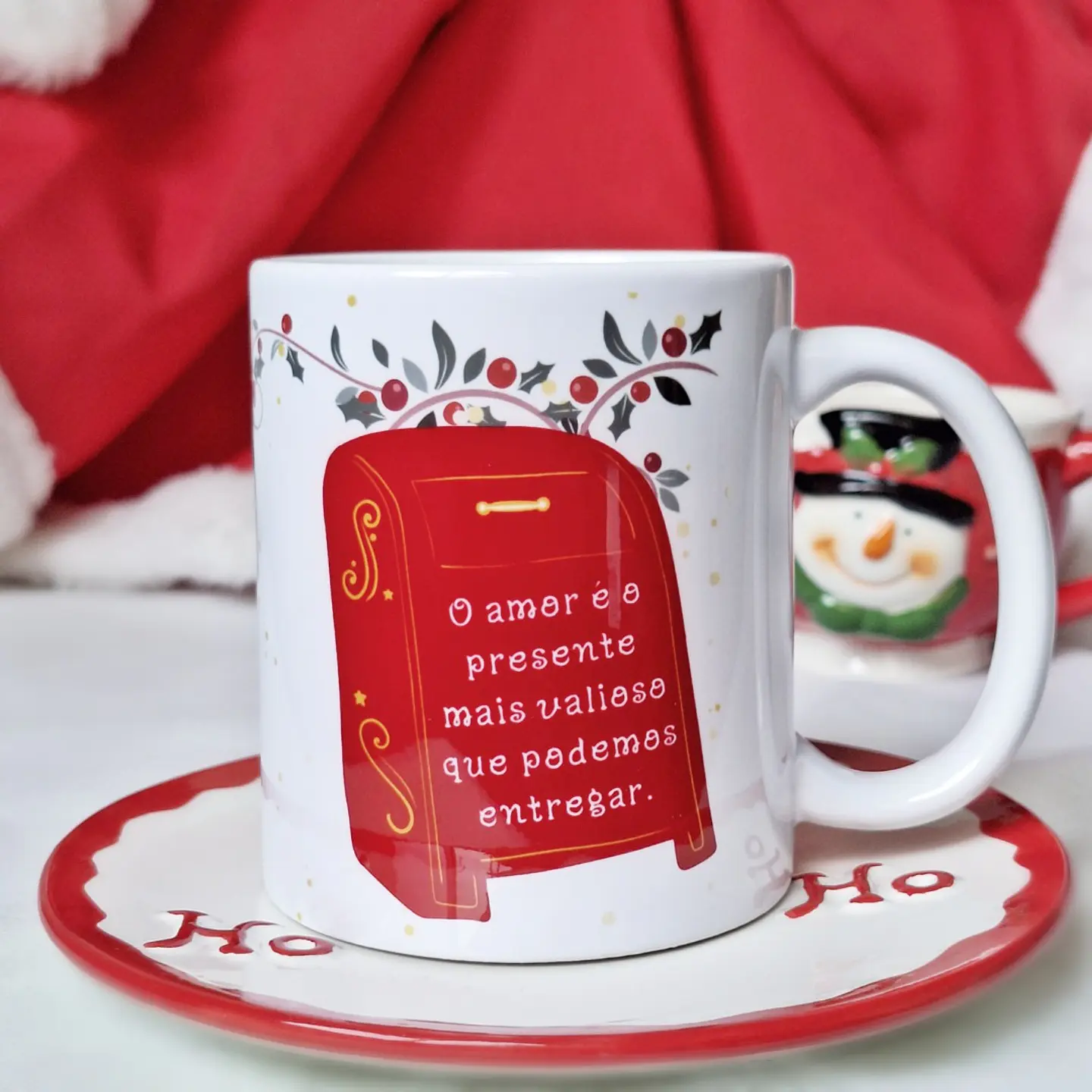 Arte Caneca O amor é o presente mais valioso que podemos entregar em Jpg 2