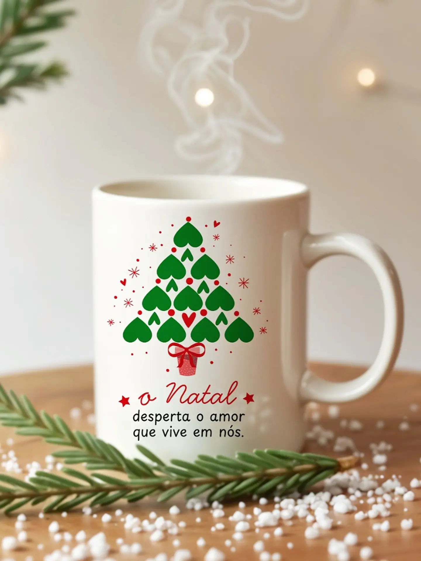 Arte Caneca O Natal desperta o amor que vive em nós em Jpg 1