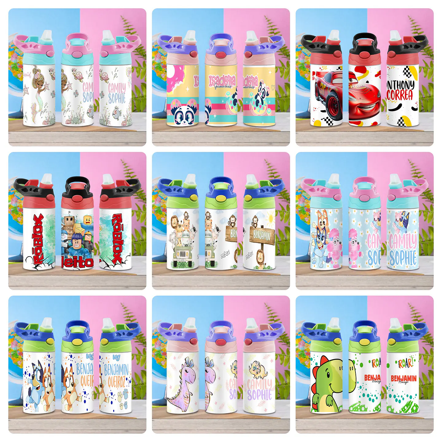 84 Artes para Squeeze Personagens Volume 1 e 2 Arquivo Editável 2