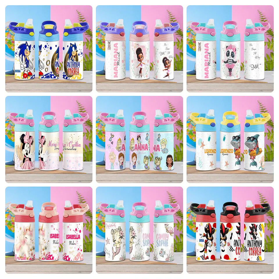 84 Artes para Squeeze Personagens Volume 1 e 2 Arquivo Editável 6