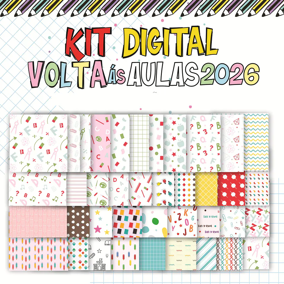 Combo Volta as aulas Squeeze, Caneca, Capa agenda, Toalhinhas e Muito mais Arquivo Editável 10