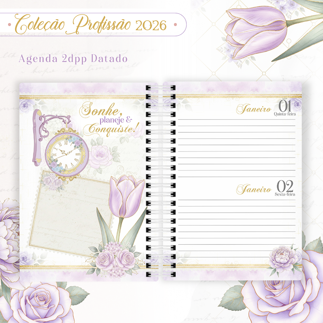 Coleção Profissões Feminina 2026 Arquivo em Pdf 2