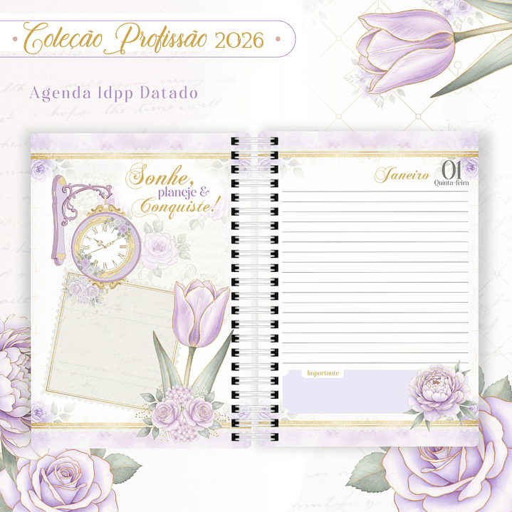 Coleção Profissões Feminina 2026 Arquivo em Pdf 4