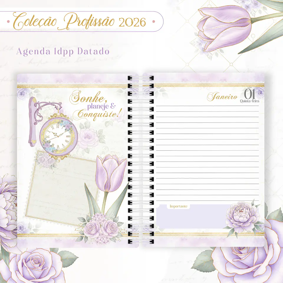 Coleção Profissões Feminina 2026 Arquivo em Pdf 4