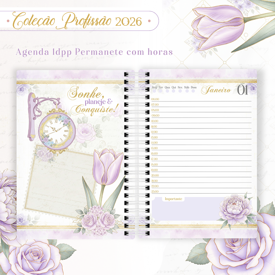 Coleção Profissões Feminina 2026 Arquivo em Pdf 8