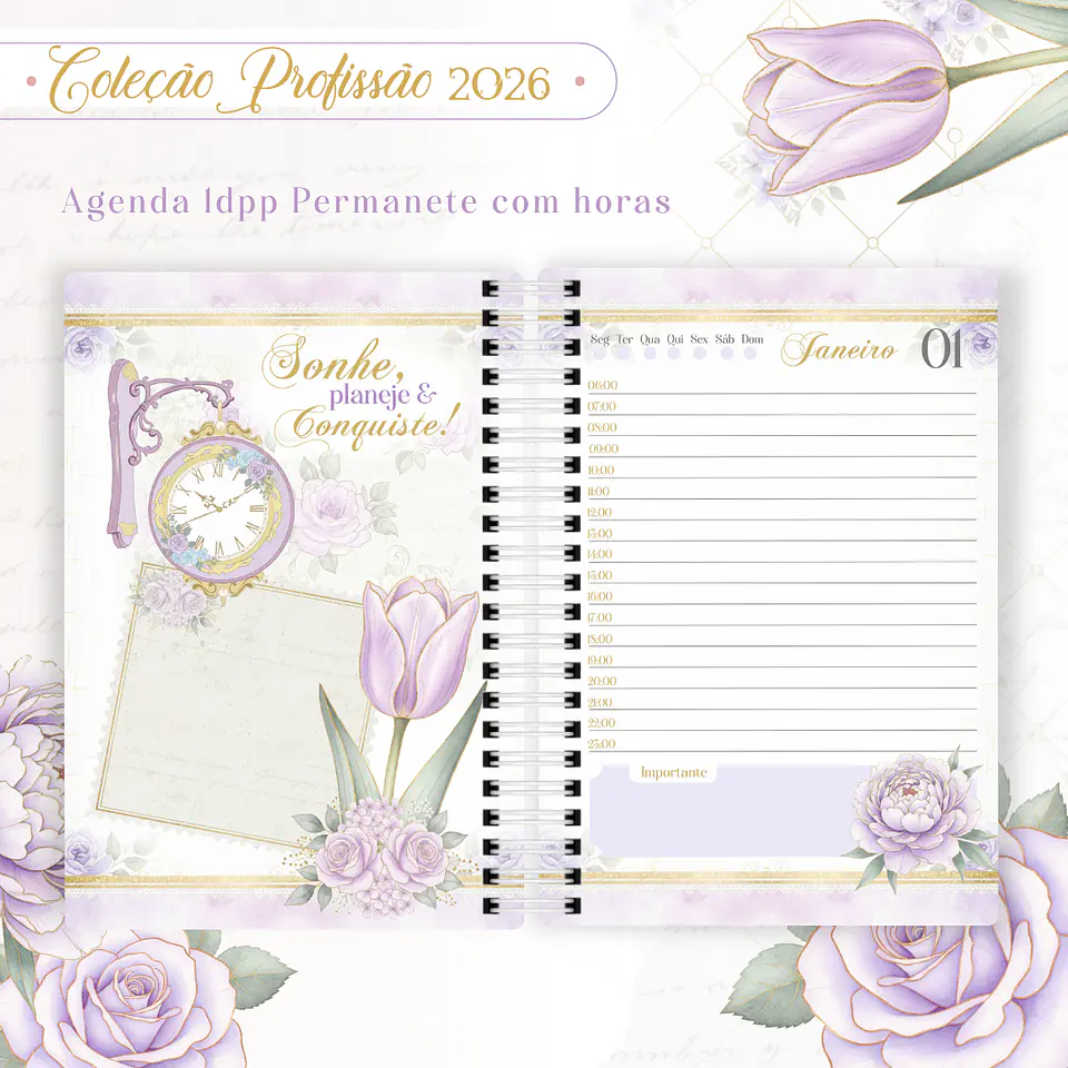 Coleção Profissões Feminina 2026 Arquivo em Pdf 8