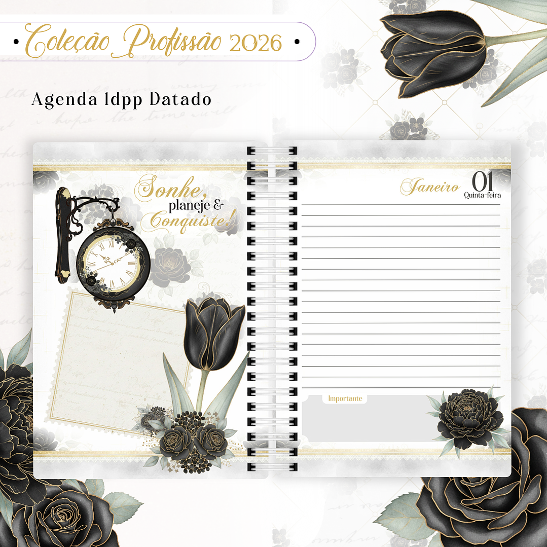 Coleção Profissões Feminina 2026 Arquivo em Pdf 12