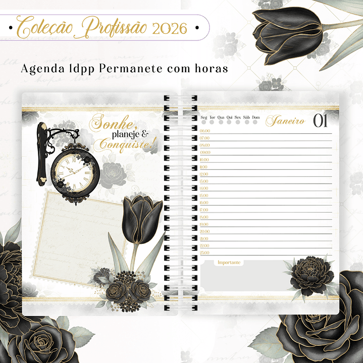 Coleção Profissões Feminina 2026 Arquivo em Pdf 13