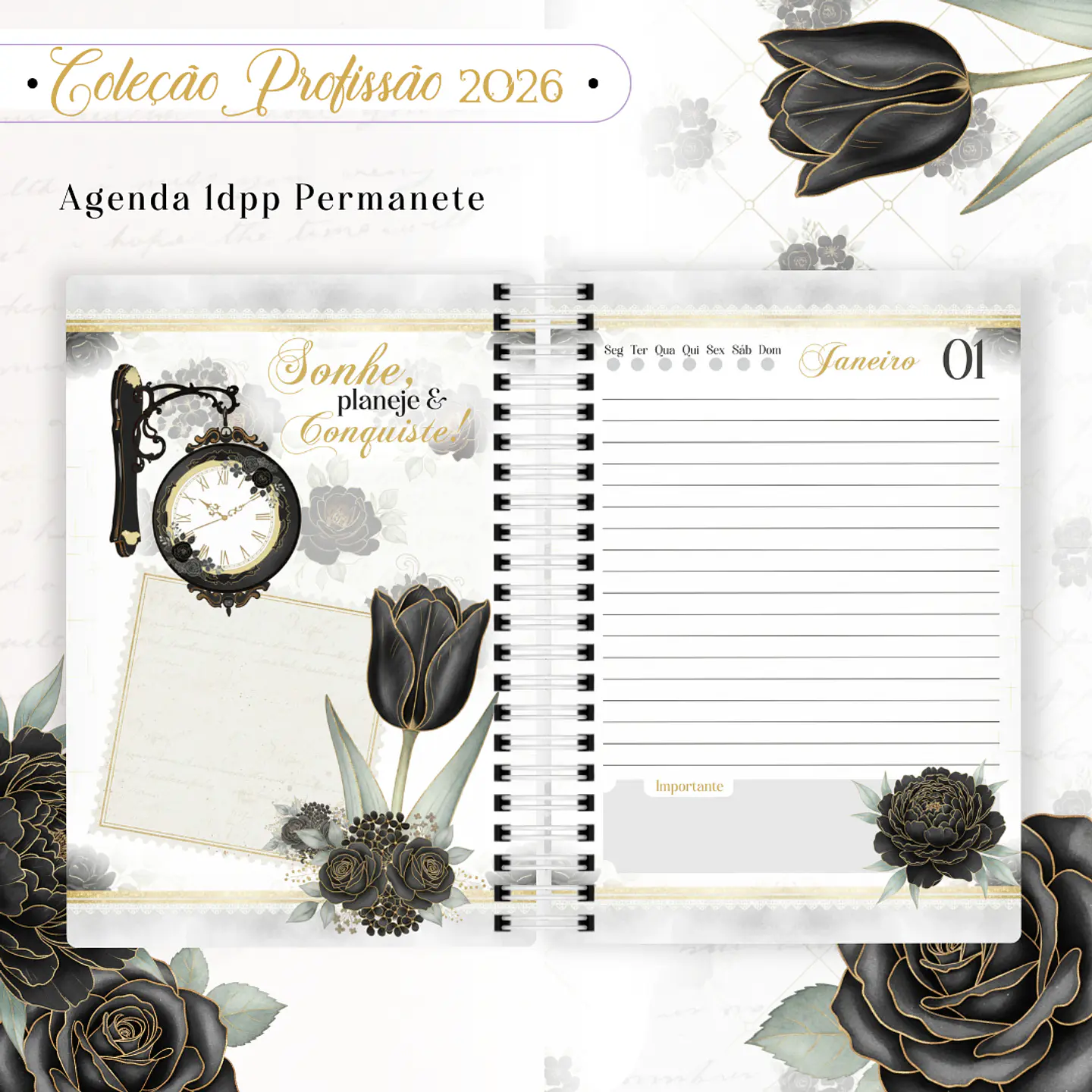 Coleção Profissões Feminina 2026 Arquivo em Pdf 14