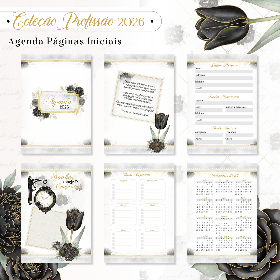 Coleção Profissões Feminina 2026 Arquivo em Pdf 16