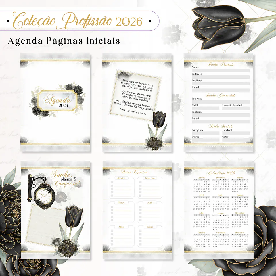 Coleção Profissões Feminina 2026 Arquivo em Pdf 16