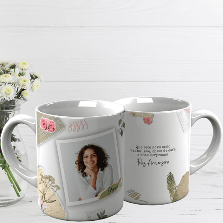 10 Artes para Caneca Aniversário Arquivo Editável  3