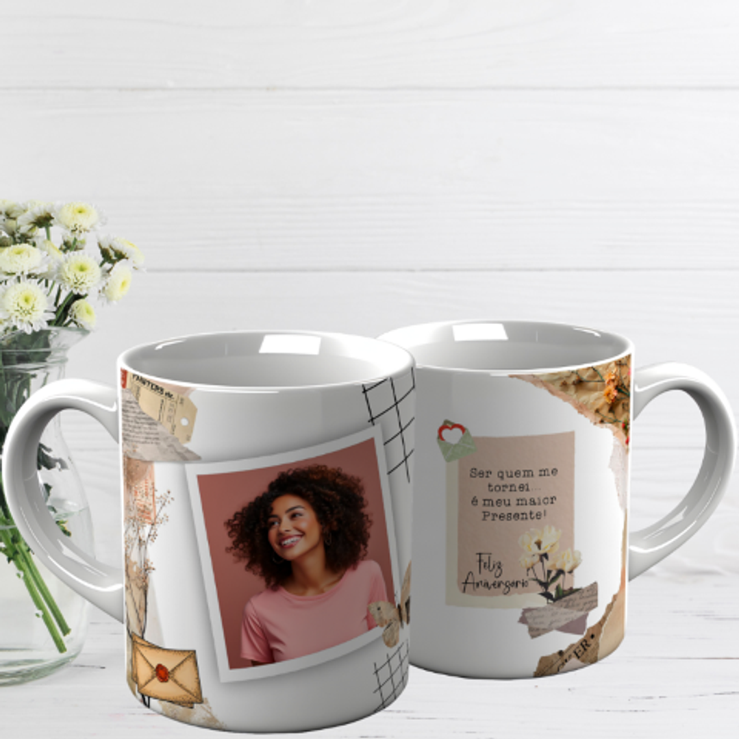 10 Artes para Caneca Aniversário Arquivo Editável  5