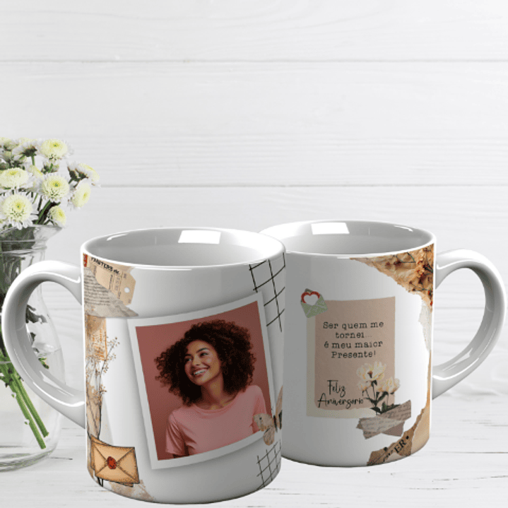 10 Artes para Caneca Aniversário Arquivo Editável  5