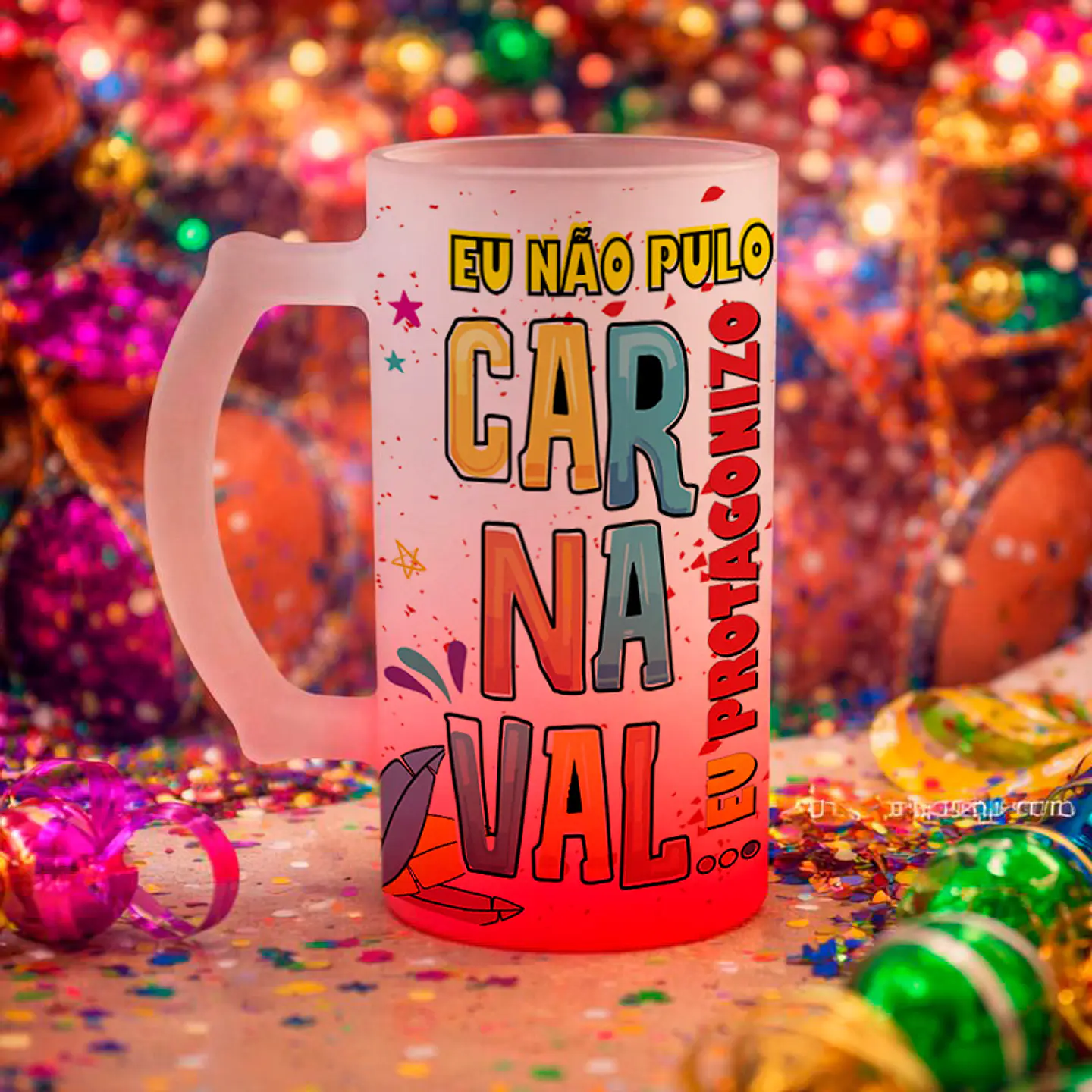 10 Artes para Caneca Chopp 2026 Carnaval Arquivo Editável 3