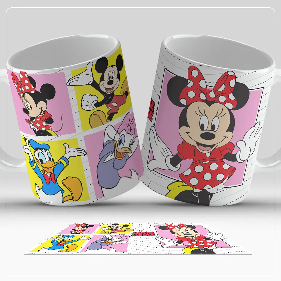 11 Artes para Caneca Personagens Divertidos Arquivo em Png  4