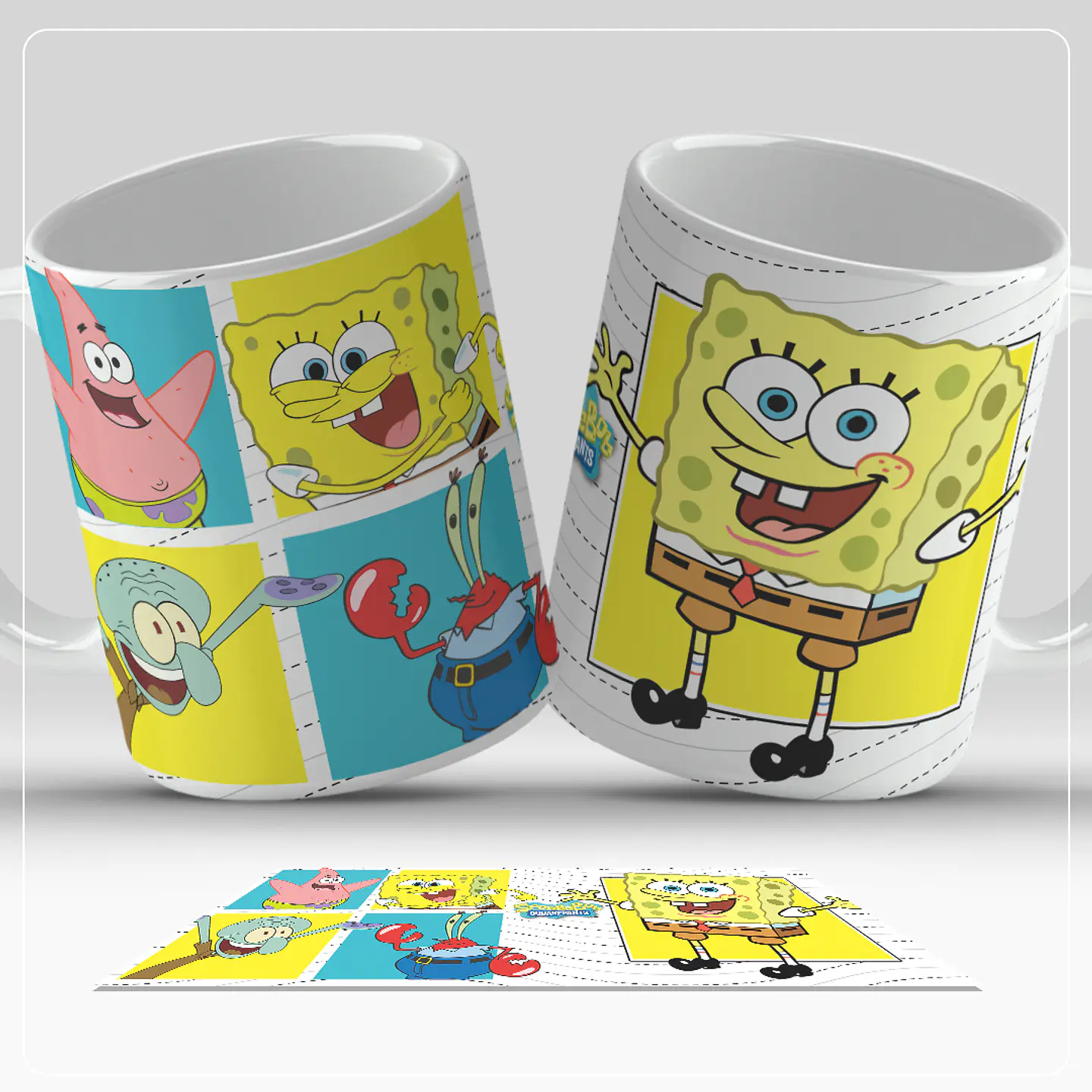 11 Artes para Caneca Personagens Divertidos Arquivo em Png  11