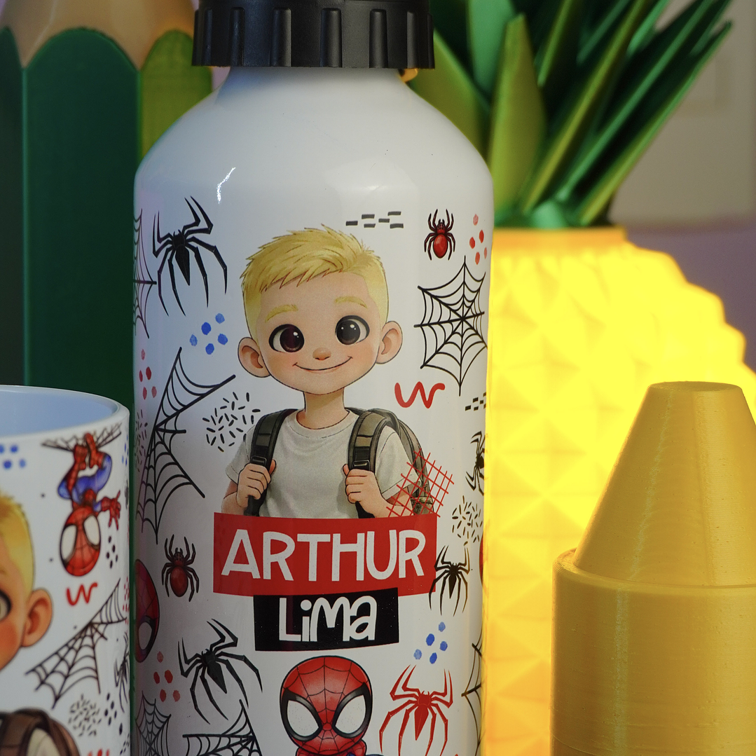 90 Artes para Sublimação Caneca Garrafa e Toalhinha Volta as Aulas Arquivo em Png  4