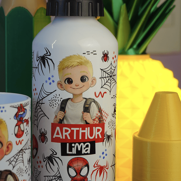 90 Artes para Sublimação Caneca Garrafa e Toalhinha Volta as Aulas Arquivo em Png  4