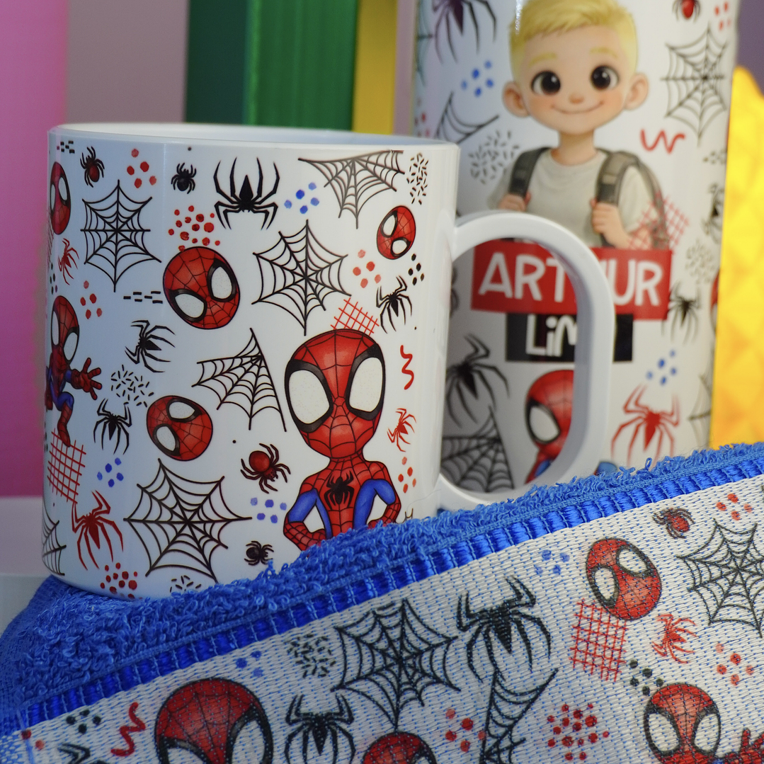 90 Artes para Sublimação Caneca Garrafa e Toalhinha Volta as Aulas Arquivo em Png  7