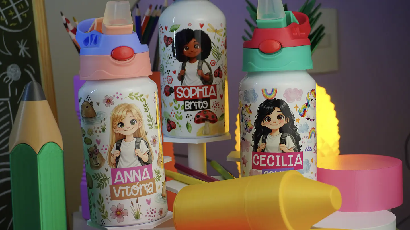 90 Artes para Sublimação Caneca Garrafa e Toalhinha Volta as Aulas Arquivo em Png  9