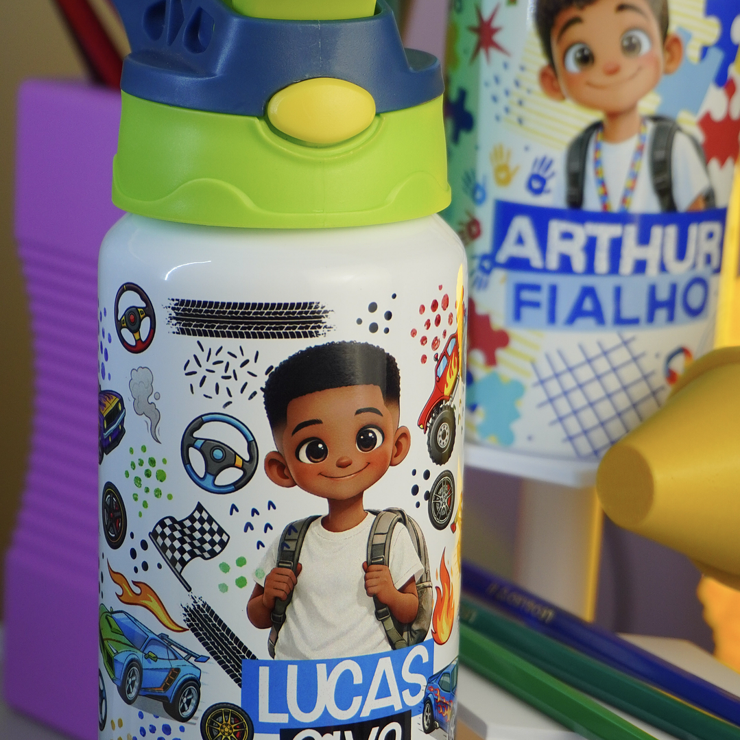 90 Artes para Sublimação Caneca Garrafa e Toalhinha Volta as Aulas Arquivo em Png  18