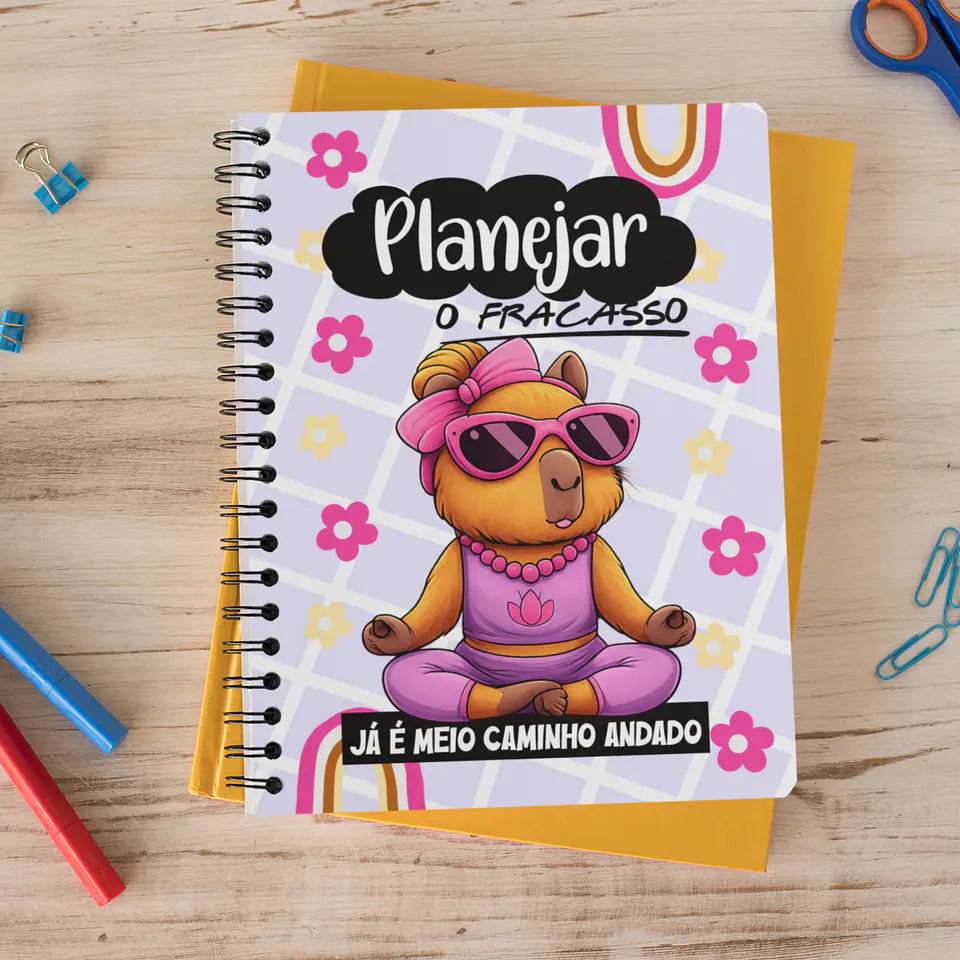 Arquivo Capa para Agenda Capivara Sarcasticas 2026 Arquivo Editável  5