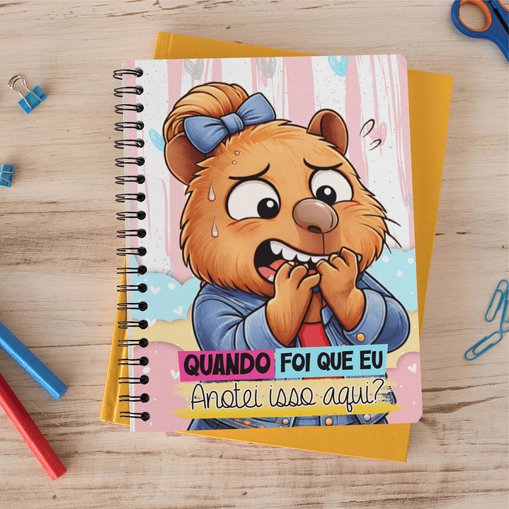 Arquivo Capa para Agenda Capivara Sarcasticas 2026 Arquivo Editável  6