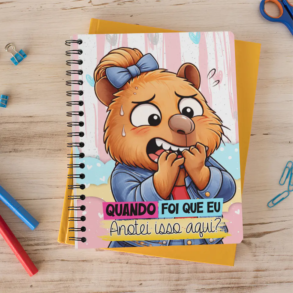 Arquivo Capa para Agenda Capivara Sarcasticas 2026 Arquivo Editável  6