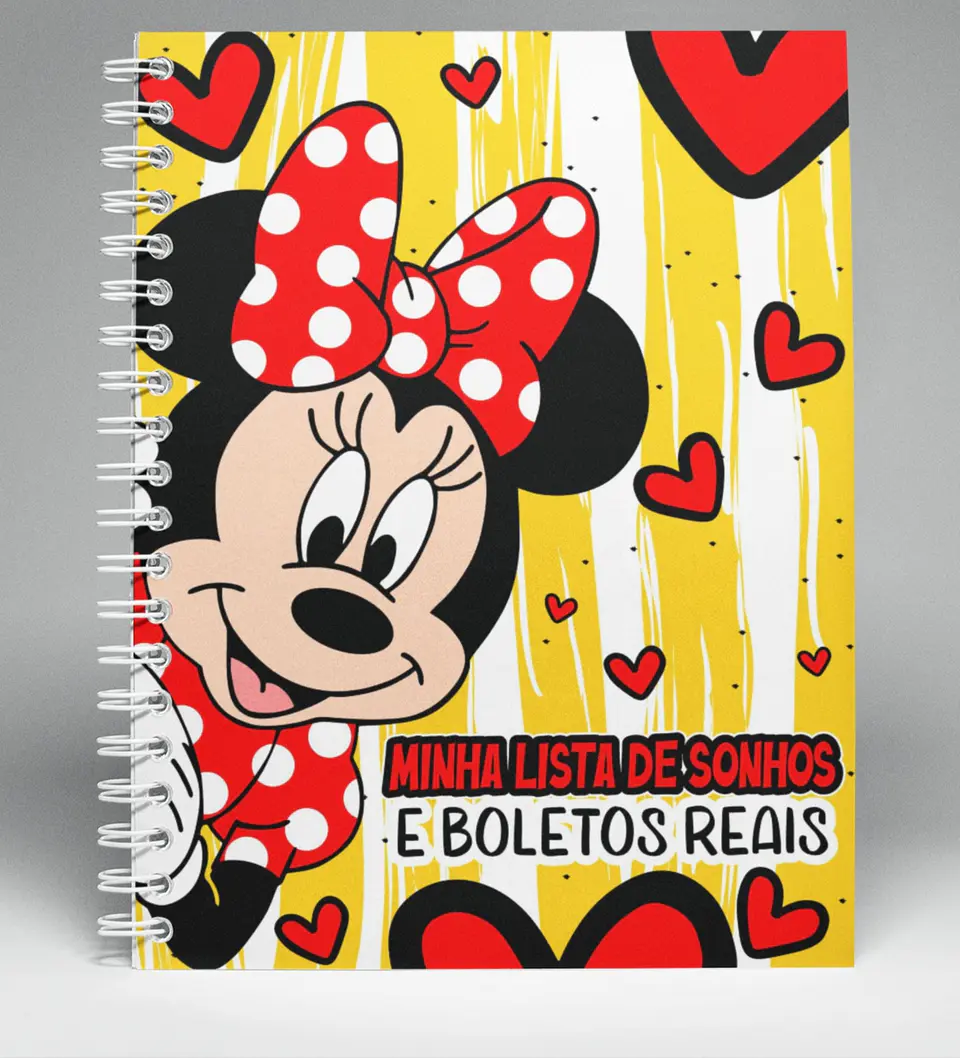 Arquivo Capas para Agendas Notas Sinceras Personagens Arquivo Editável  8