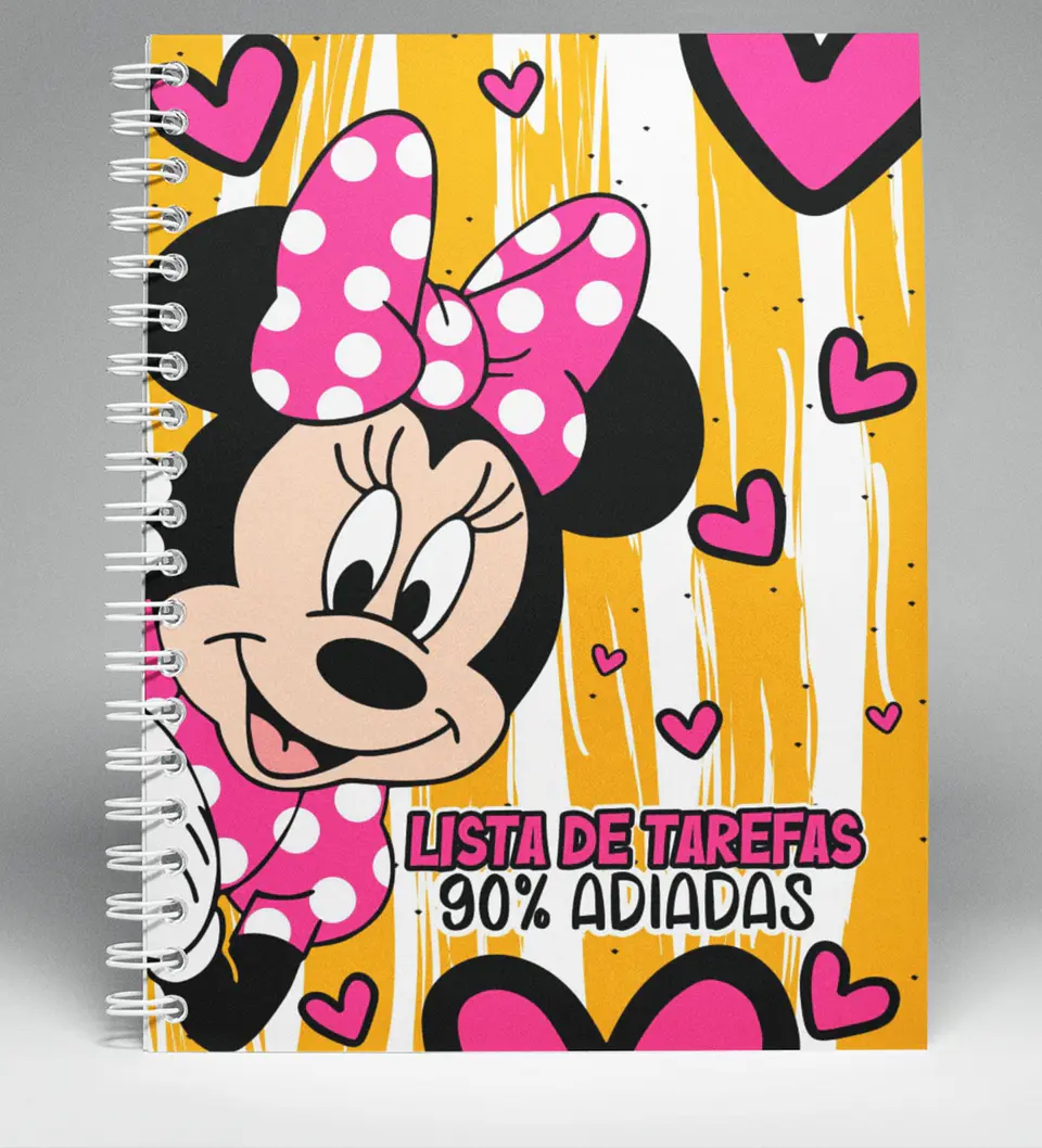 Arquivo Capas para Agendas Notas Sinceras Personagens Arquivo Editável  17