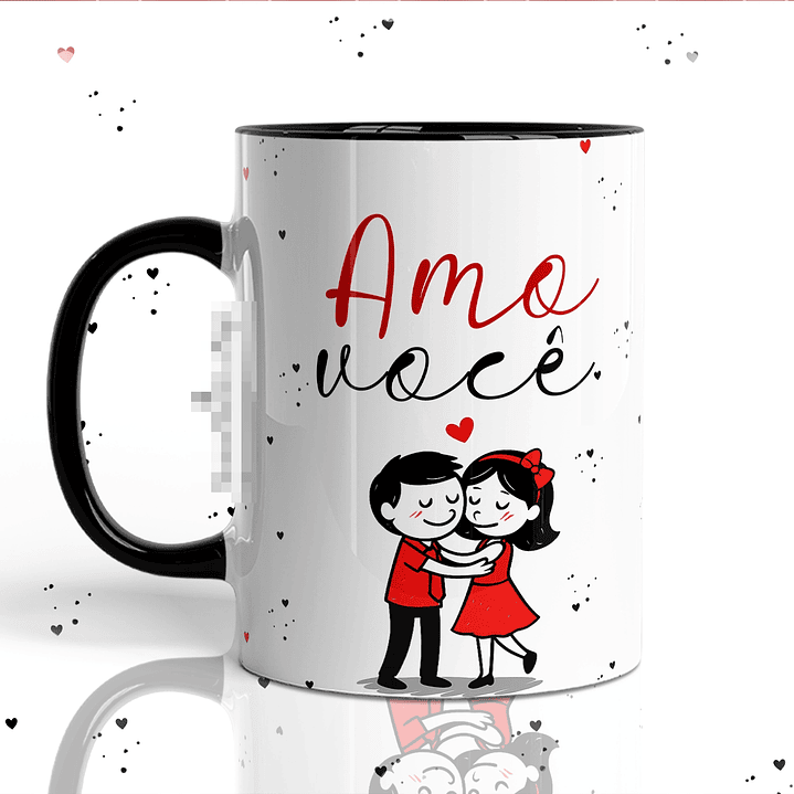 12 Artes para Caneca Bonequinhos Apaixonados Minimalista Arquivo em Png 4