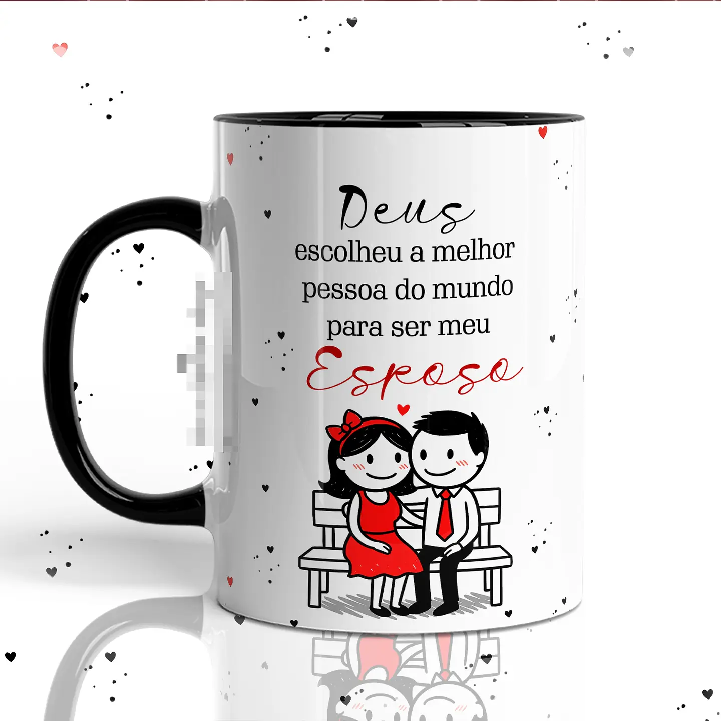 12 Artes para Caneca Bonequinhos Apaixonados Minimalista Arquivo em Png 5