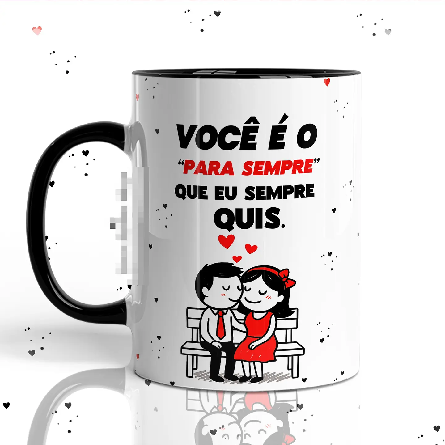 12 Artes para Caneca Bonequinhos Apaixonados Minimalista Arquivo em Png 10