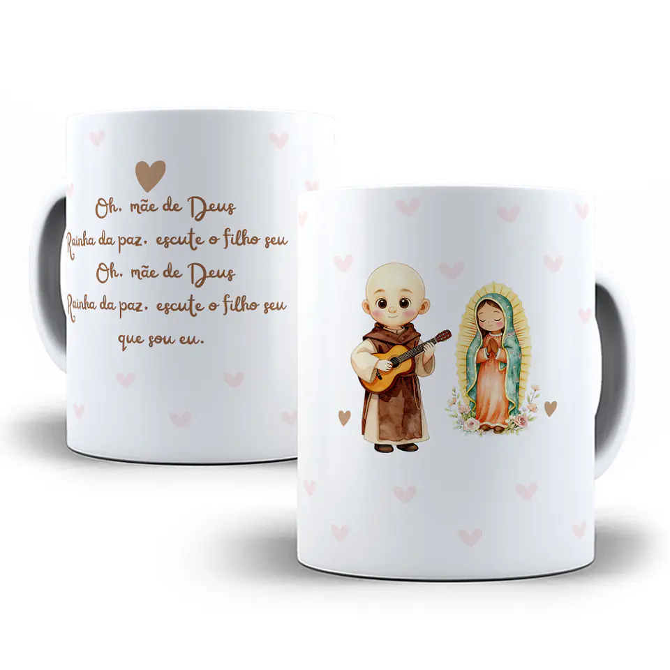 16 Artes para Canecas Virgem de Guadalupe – Rosário da Madrugada Arquivo em Jpg 5