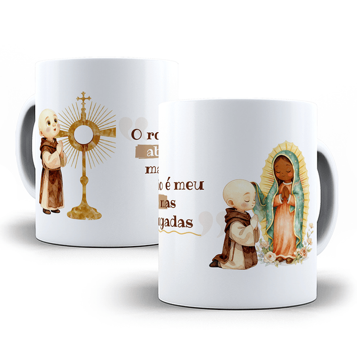 16 Artes para Canecas Virgem de Guadalupe – Rosário da Madrugada Arquivo em Jpg 8