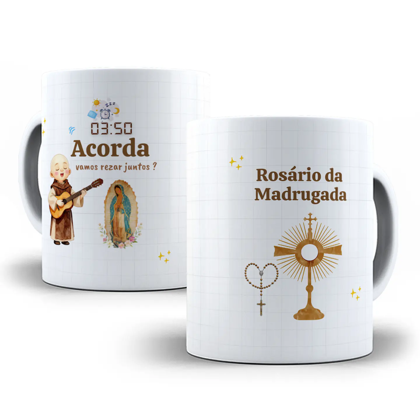 16 Artes para Canecas Virgem de Guadalupe – Rosário da Madrugada Arquivo em Jpg 11