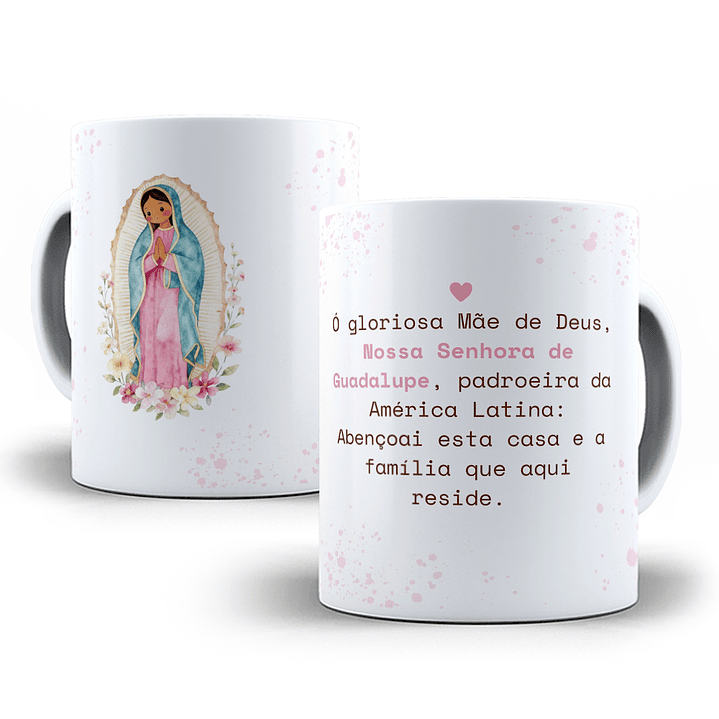 16 Artes para Canecas Virgem de Guadalupe – Rosário da Madrugada Arquivo em Jpg 16