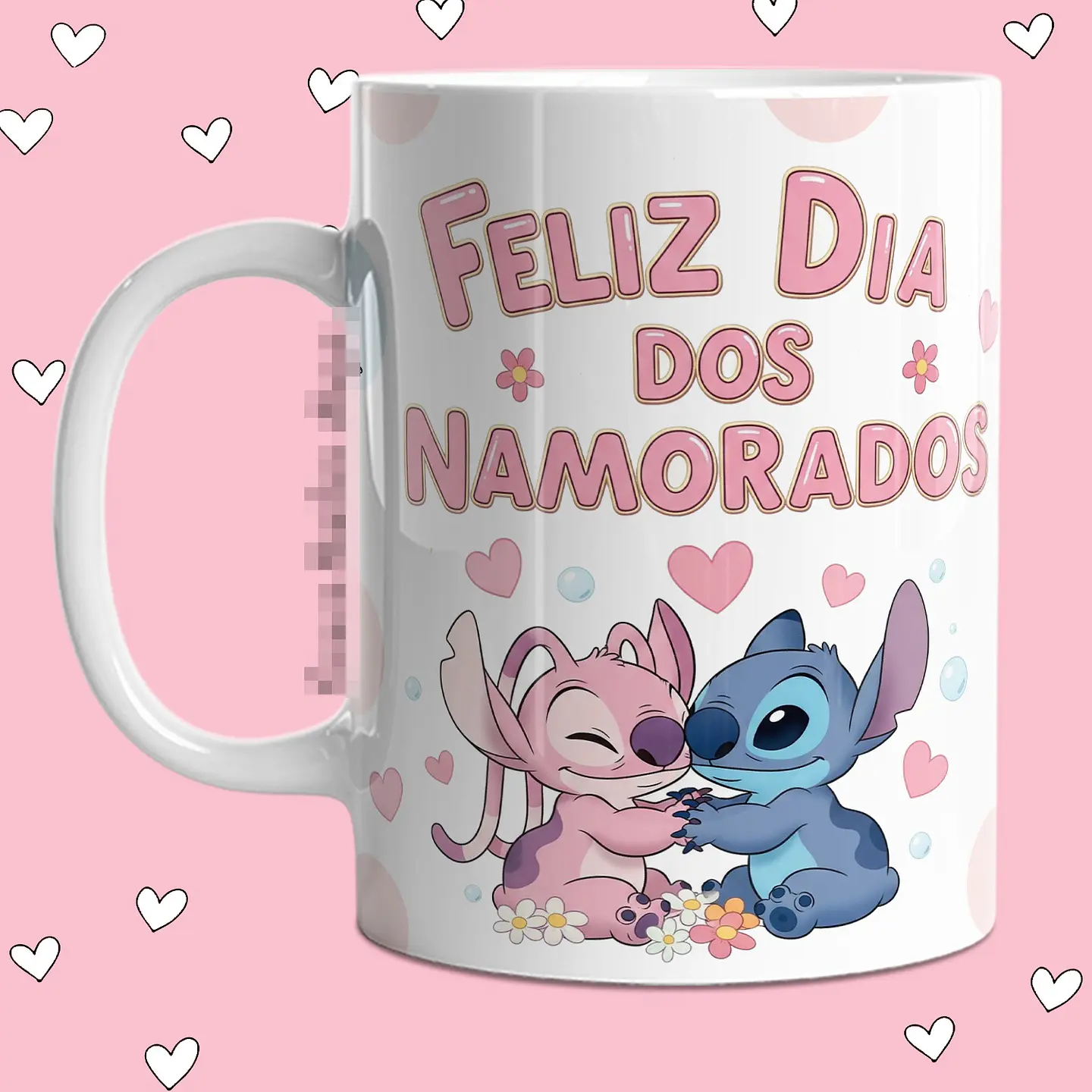 17 Artes para Caneca Stitch Namorados Arquivo em Png 3