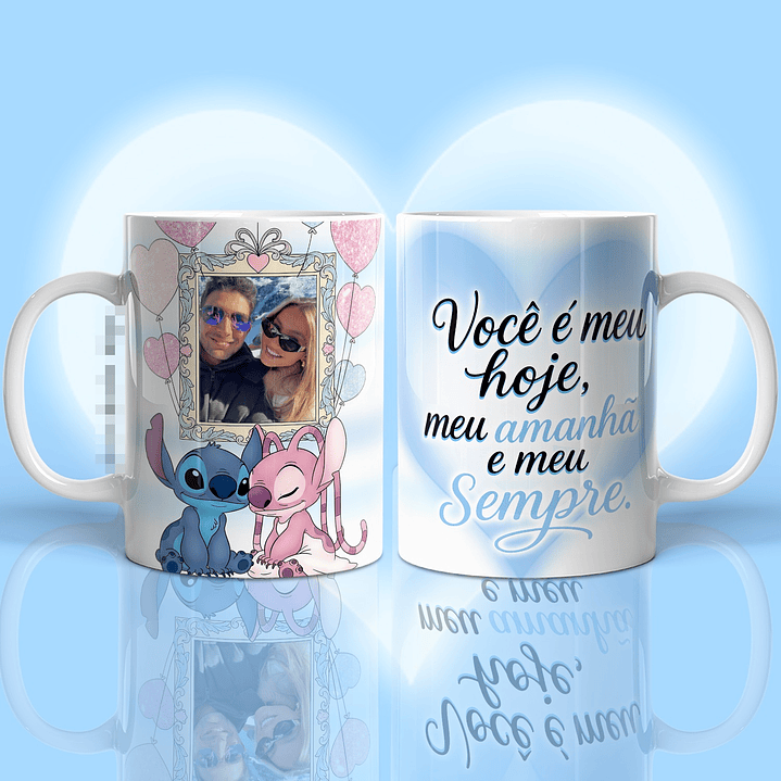 17 Artes para Caneca Stitch Namorados Arquivo em Png 7